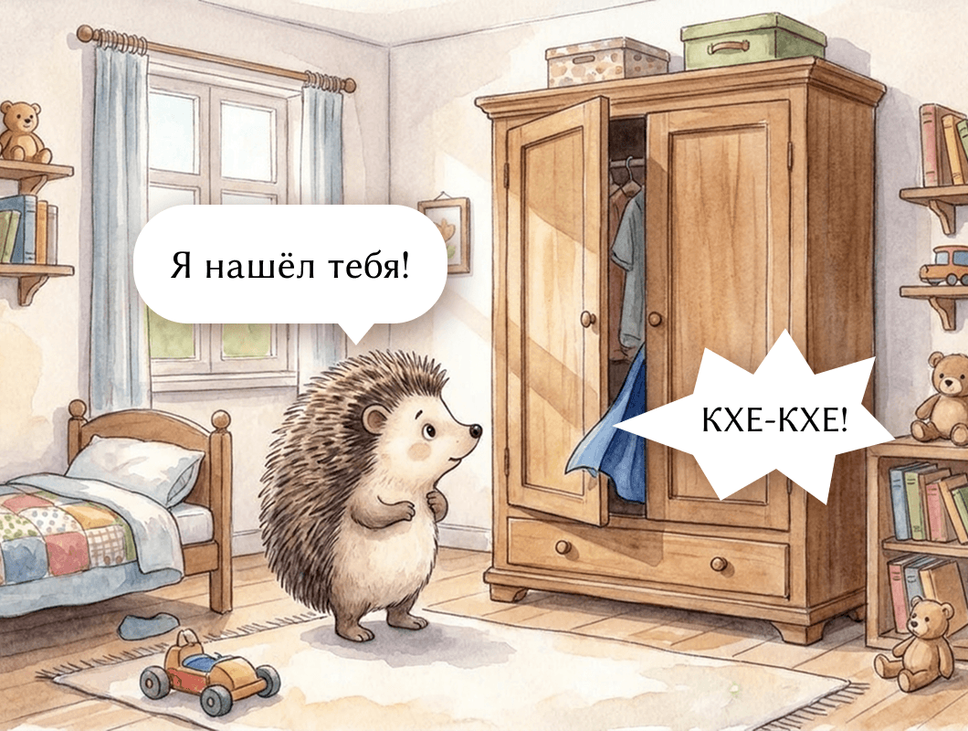 Я нашёл тебя! - КХЕ-КХЕ