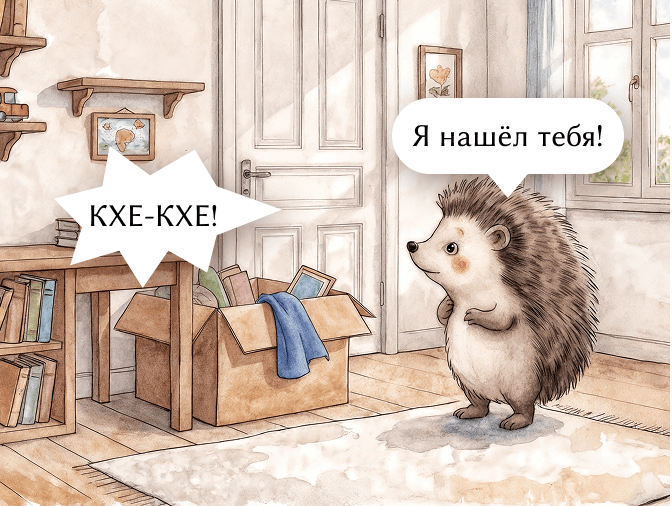 КХЕ-КХЕ - Я тебя нашёл!