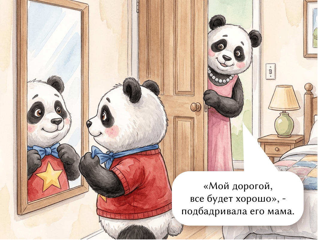 «Мой дорогой, все будет хорошо», - подбадривала его мама.