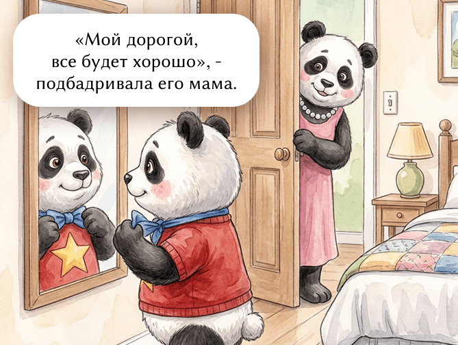«Мой дорогой, все будет хорошо», - подбадривала его мама.